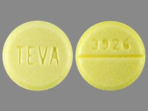 TEVA 3926 Pill Diazepam 5 mg