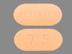 Percocet 7.5 mg / 500 mg