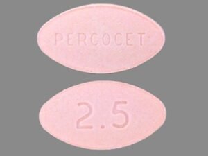 Percocet 2.5 mg / 325 mg