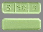 Alprazolam 2 mg S 90 3